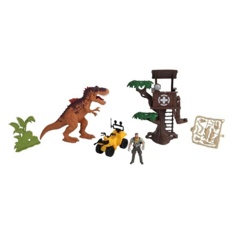 

Chapmei CHAMPEI Dino Valley Mega Roar Treehouse Assault Play Set