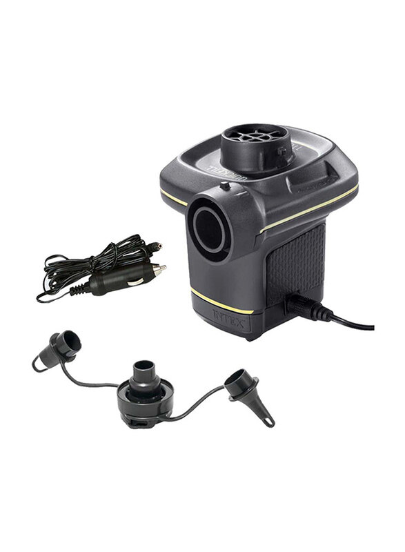 

Intex Quick-Fill Ac/Dc Portable Electric Air Pump, Black