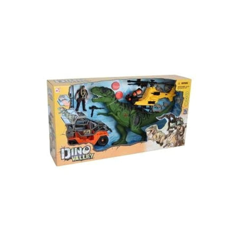 

Chapmei CHAMPEI Dino Valley Extreme Dino Vehicle Set