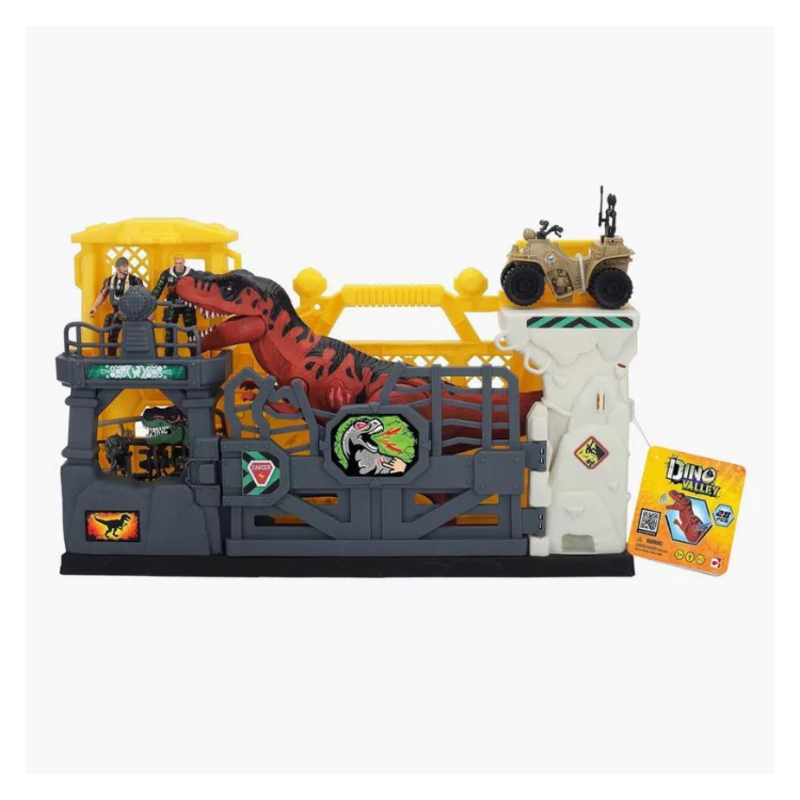 

Chapmei CHAMPEI Dino Valley Dino Lab Break Out Playset