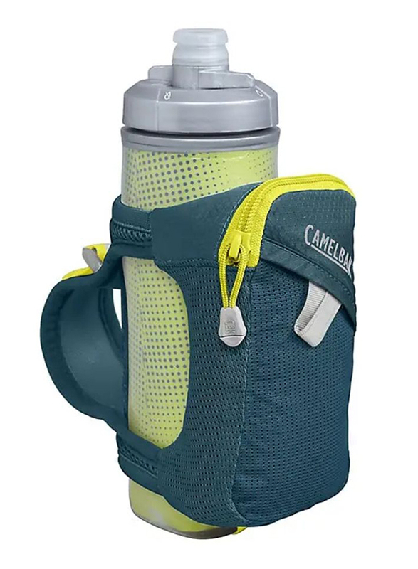 Camelbak 21oz Quick Grip Chill Handheld Hydration Backpack, Corsair Teal/Sulphur Spring