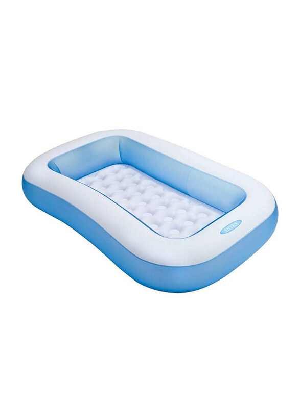 

Intex Rectangular Inflatable Swimming Pool, Multicolour