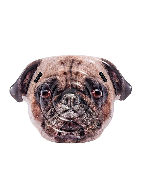 

Intex Pug Face Island Floater, Brown