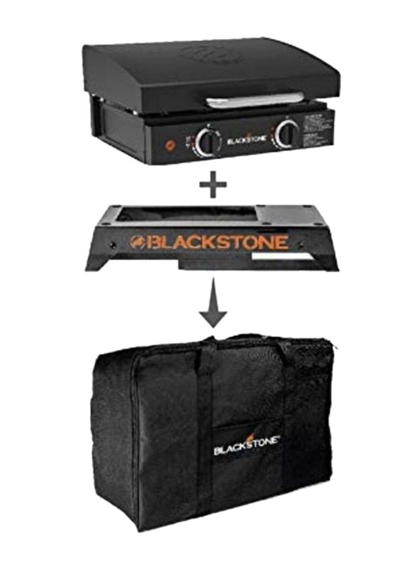 Blackstone 22-inch Original Gas Griddle Cover & Carry Bag Set, Black