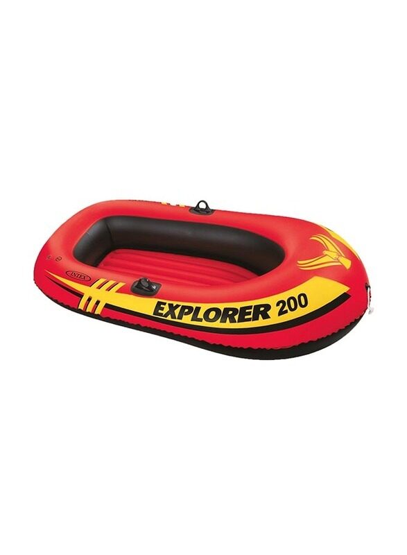 

Intex Inflatable Explorer 200 Fishing Boat, Red