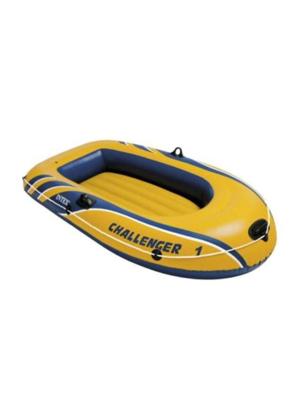 

Intex Challenger 1 Person Rigid Inflatable Rafting Boat, Yellow