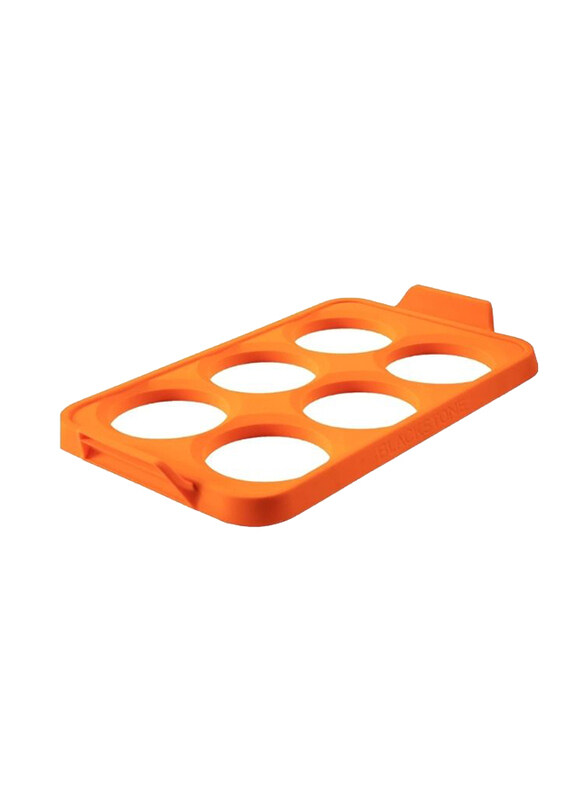 

Blackstone 4-inch 6 Egg Ring Tray, Orange