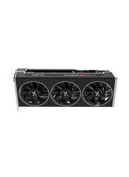 XFX 8GB GDDR6 Speedster MERC 308 AMD Radeon RX 6600 XT AMD RDNA 2 Gaming Graphic Card, RX-66XT8TBDQ, Black