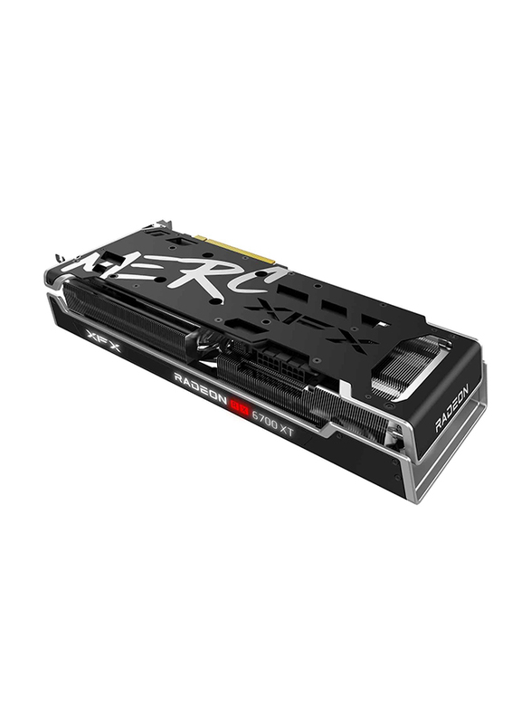 XFX 12GB GDDR6 HDMI 3xDP Speedster MERC 319 AMD Radeon RX 6700 XT AMD RDNA 2 Gaming Graphic Card, RX-67XTYTBDP, Black