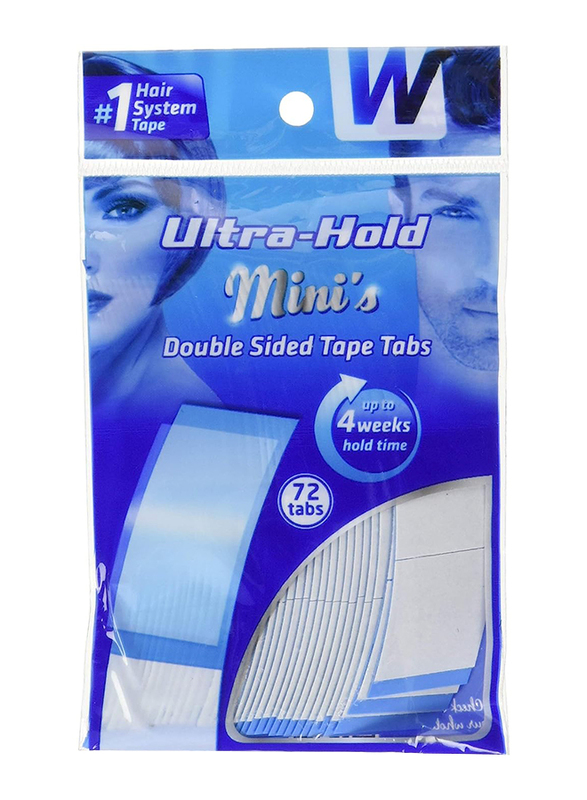 Walker's Ultra Hold Minis Adhesive Double-Sided Walker Tape, 72 Pieces