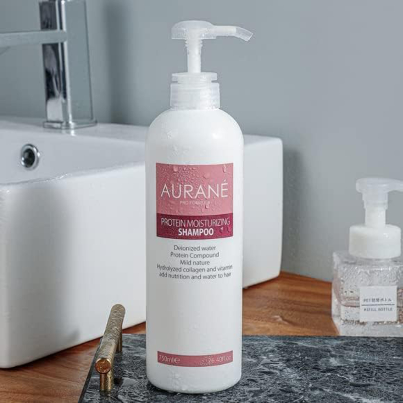 Aurane Pro Formula Balancing Conditioner with Protein Moisturizing Shampoo Sets, 750ml, 2 Pieces