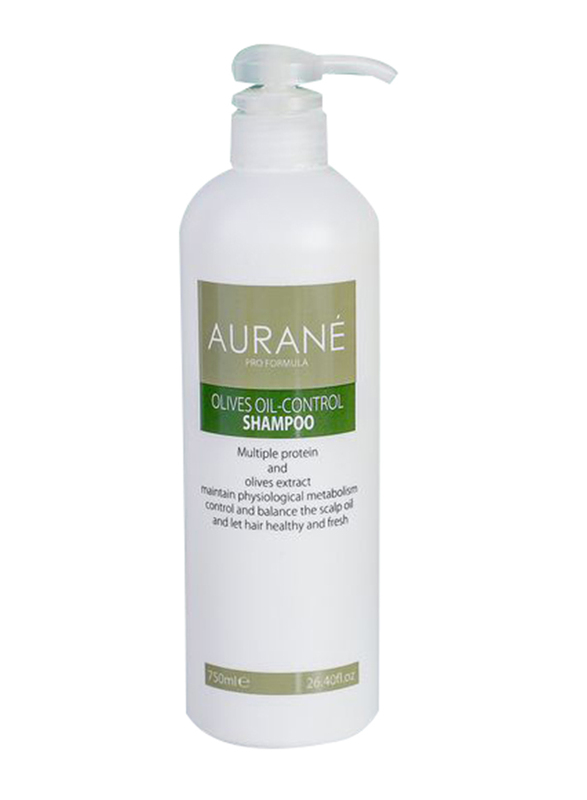 Aurane Professional Hair Care Pro Olives Oil Control Shampoo, 750ml