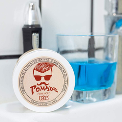 Cab's Firm Hold Hair Pomade for Men with Strong Firm Hold for High Shine, 80gm