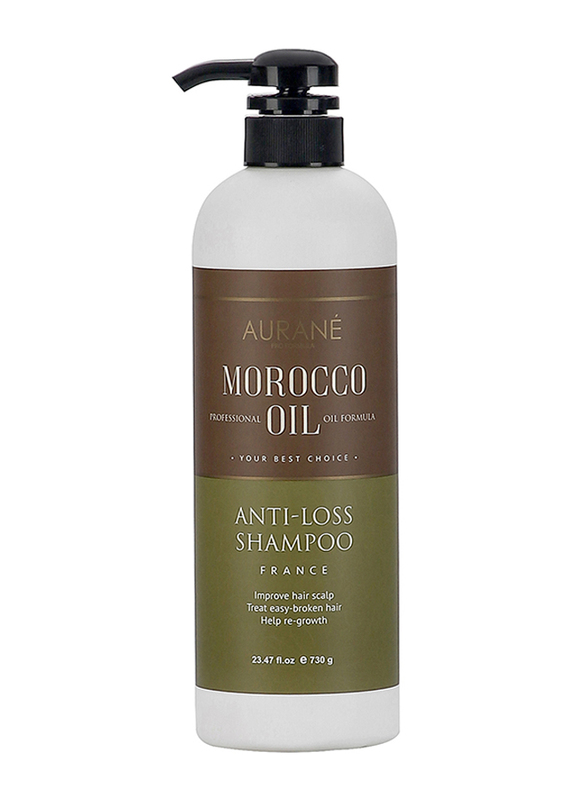 Aurane Morocco Cold-Pressed Organic Oil for All Type Hair, 730gm