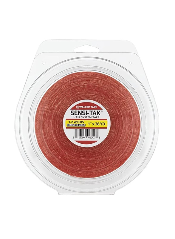 Walker Tape Sensi-Tak Hair System 36 Yard Red Roll, 1 Piece