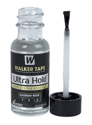 GT Hair Ultra Hold Liquid Bond Glue Bottle with Brush for Wigs, 15ml