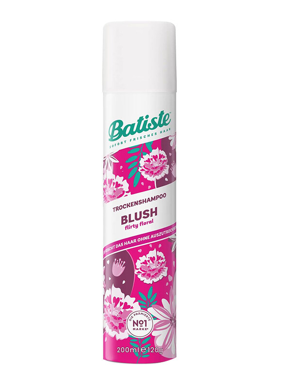 

Batiste Flirt Floral Blush Dry Shampoo, 200ml