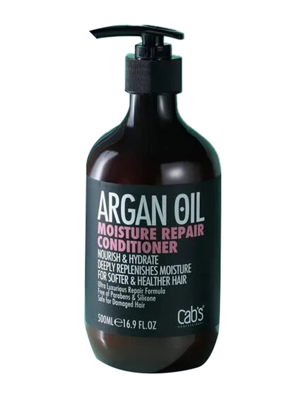 Cab's Argan Oil Moisture Repair Conditioner for All Hair Type, 500ml