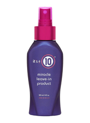 It's a 10 Miracle Leave in Spray for Dry and Damaged Hair, 120ml