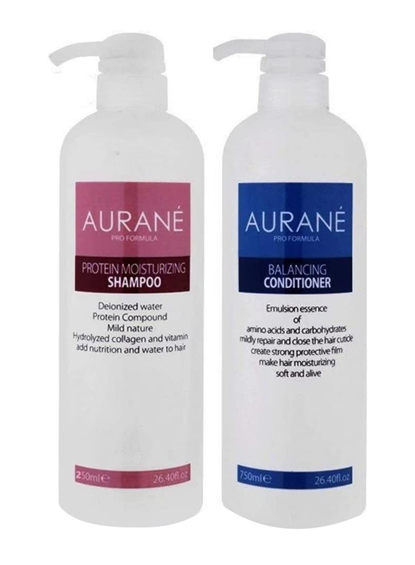 Aurane Moisturizing Shampoo & Conditioner Sets for Coloured Hair, 2 Pieces