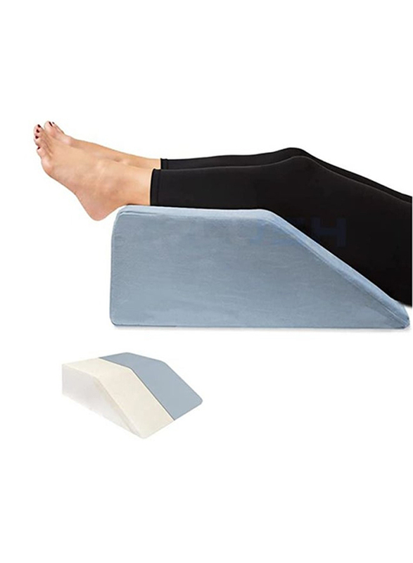 Creative Planet Leg Elevation Wedge Comfort Support Relief Pillow, Grey