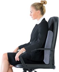 وسادة دعم قطنية متطورة للكرسي وسادة مقعد إسفنجية للظهر تساعد في تصحيح وضعك وتحسين إنتاجيتك (فراشة)