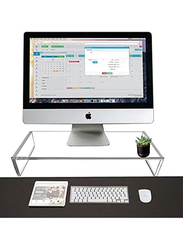Creative Planet Basic Premium Acrylic Monitor Stand, Clear