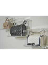 Creative Planet Acrylic Luxury Bag Display Case, 35 x 20 x 38cm, Clear