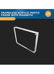 Creative Planet 4R Acrylic Photo Frame, Clear