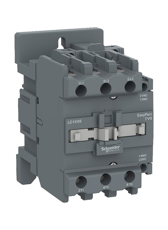 Schneider Electric LC1E65 EasyPact TVS Breaker Contactor, Grey