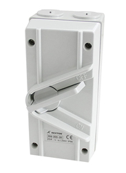Rexton IS200 40A 2 Pole IP66 Weatherproof Isolator Switche, White