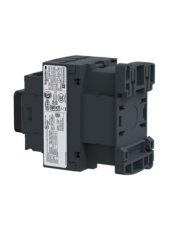 Schneider Electric LC1D09E7 Electric Contactor, Black