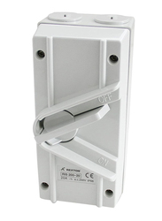 Rexton Weather-proof Isolator, IS200 63A 4 Pole IP66, White