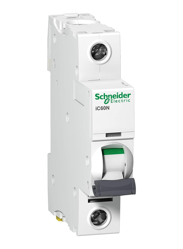 

Schneider Electric Acti9 IC60N 1P 50 A C Miniature Circuit Breaker, 240V, White