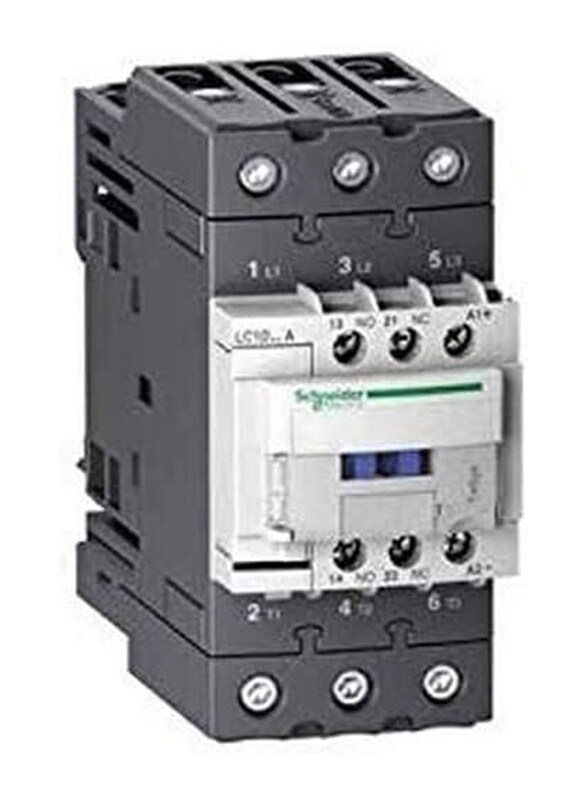 

Schneider Electric TeSys D Contactor, 3P (3 no) AC-3, 440 V 65 A, 24 V DC Standard Coil, LC1D65ABD, White/Black