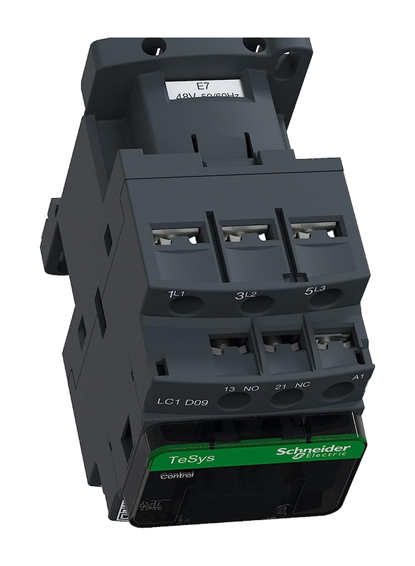 Schneider Electric LC1D09E7 Electric Contactor, Black