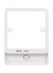 Schneider Electric 1 Gang Lisse Plate Switch Surround With Clip, White