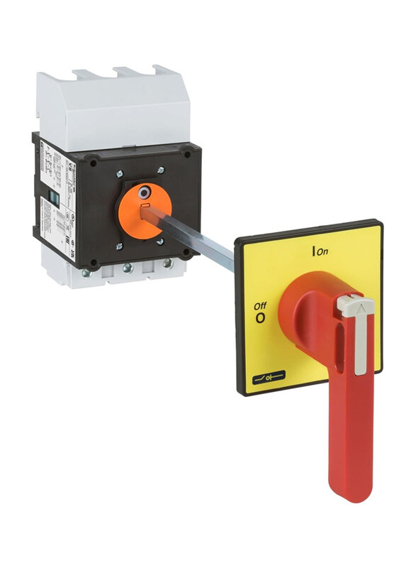 

Schneider Electric TeSys Vario Back Of Enclosure Emergency Stop Switch Disconnector, 125A, VCCF5, Multicolour