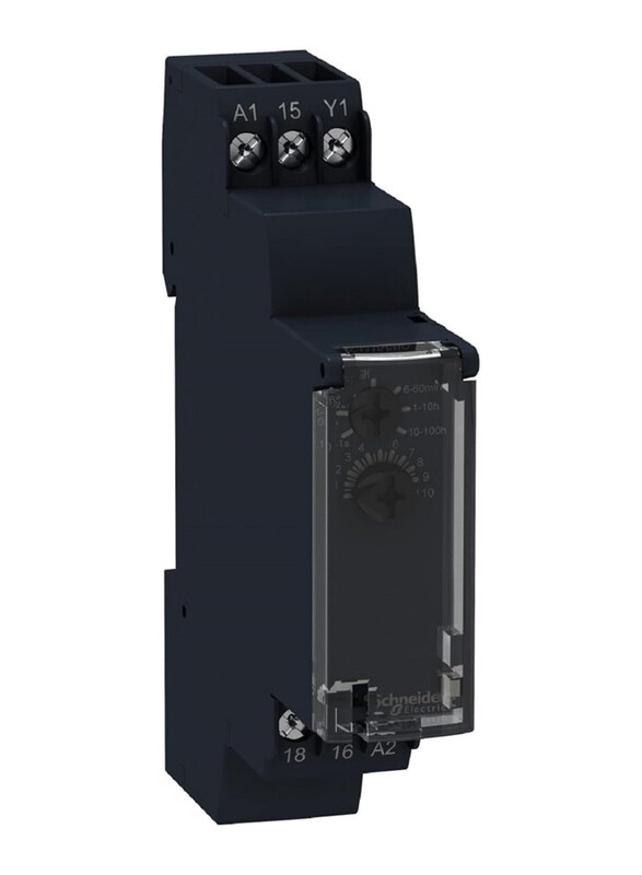 

Schneider Electric On Delay Timing Relay, RE17RAMU, 240V, Black