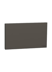 Schneider Electric Avataron C Blank Plate, 2 Gang, E8730TX_DG, Dark Grey