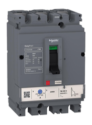 Schneider Electric LV510772 Easypact CVS100B 3 Poles 3d Circuit Breaker, Grey