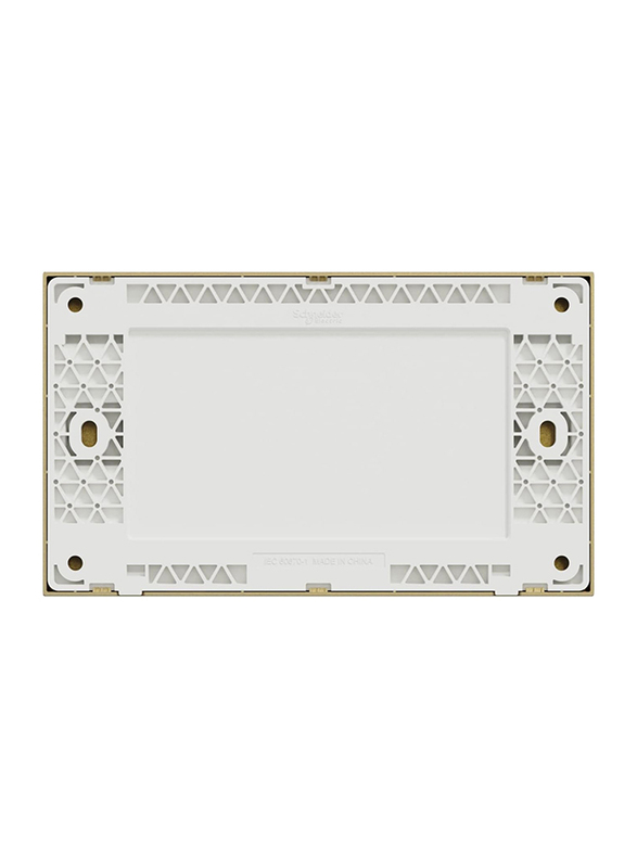 Schneider Electric Avataron C Blank Plate, 2 Gang, E8730TX_WG, Wine Gold