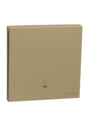 Schneider Electric Avatar on With Fluorecent Locator E8731BP WG 1 Gang 10A 250V C Bell Press Switch, Wine Gold