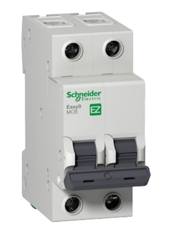 

Schneider Electric Easy9 2P 40A 230V 6000A C-Curve Miniature Circuit Breaker, White