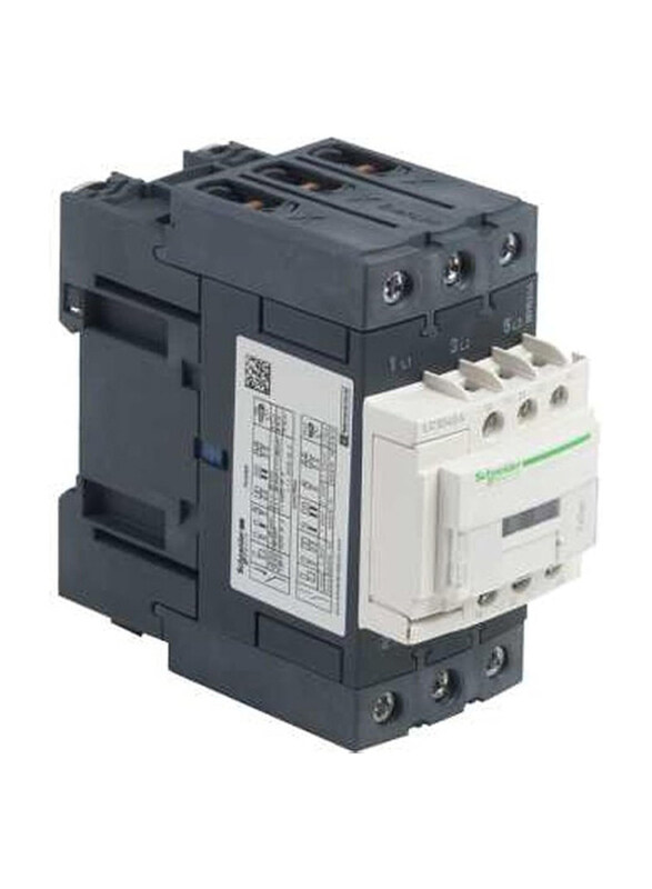 

Schneider Electric TeSys D Contactor, 3P (3 no) AC-3, 440 V 40 A, 220 V AC 50/60 Hz Coil, LC1D40AM7, White/Black