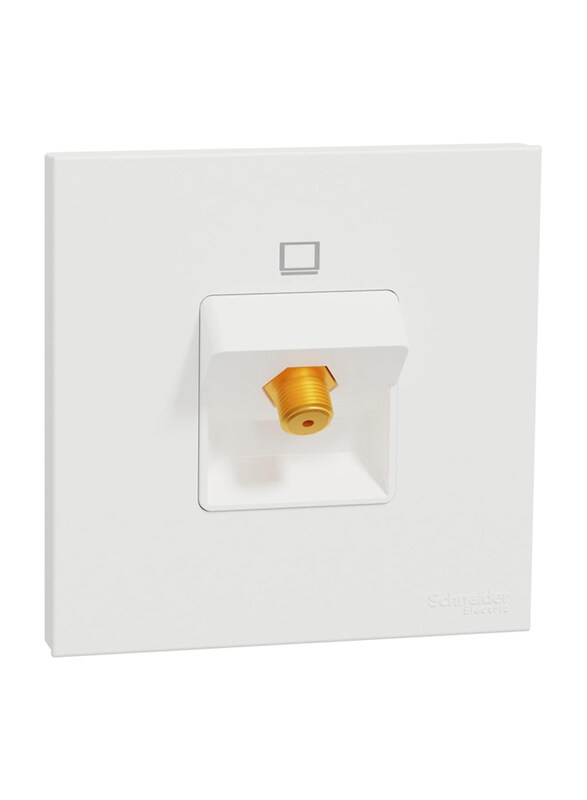 

Schneider Electric Avatar On C Completed Socket F-Type, IP20, E8731TVF_WE, White