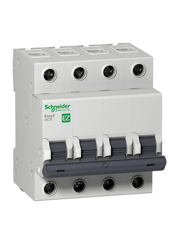 Schneider Electric MCB Easy9 Breaker, EZ9F56410, White