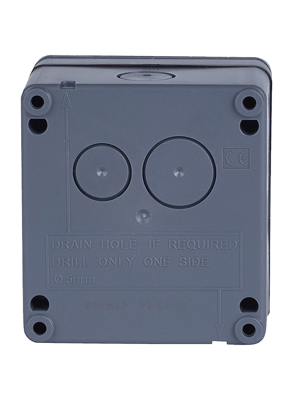 Schneider Electric Exclusive 2 Way Switch, 2 Gang, 10 AX, GWP1622, Grey