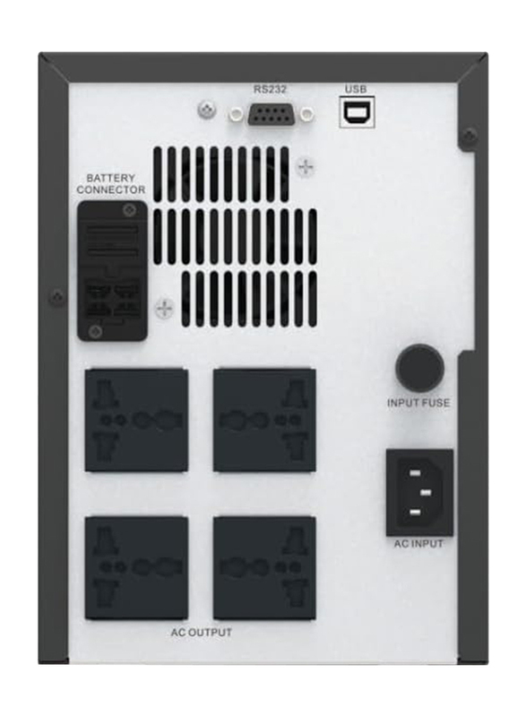 Schneider Electric APC Easy UPS Line-Interactive SMV Power Supply with Universal Outlet, Black