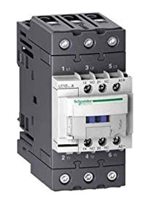 

Schneider Electric TeSys D Contactor, 3P (3 no) AC-3, 440 V 65 A, 24 V AC 50/60 Hz Coil, LC1D65AB7, White/Black